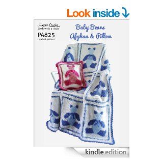 Crochet Pattern Baby Bears Afghan Pillow PA825 R eBook Maggie Weldon Kindle Store