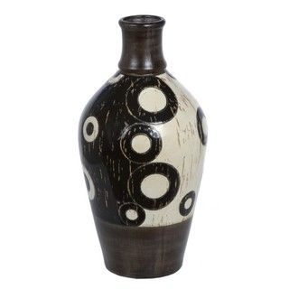 Privilege Medium Ceramic Circles Vase