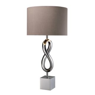 Athens 1 light Chrome Table Lamp