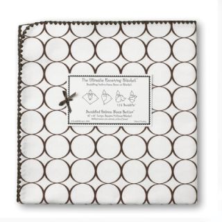 Swaddle Designs Ultimate Receiving Blanket® in Pastel Mod Circles on White SD