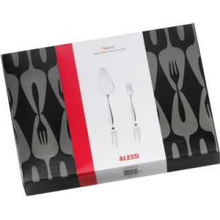 Alessi Pastry Fork and Cake Server Set MW03S13