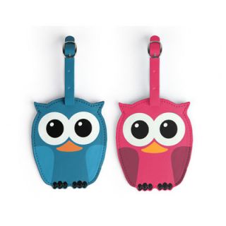 Kikkerland Whoo Owl Luggage Tags TT12 A