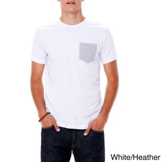Los Angeles Pop Art Canvas Mens Short Sleeve Pocket T shirt Grey Size S