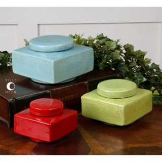 Lorado Ceramic Containers (set Of 3)