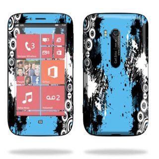 MightySkins Protective Skin Decal Cover for Nokia Lumia 822 Cell Phone T Mobile Sticker Skins Hip Splatter Cell Phones & Accessories