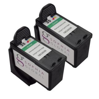 Sophia Global Lexmark 35 Ink Cartridge Replacement (2 Color) (remanufactured)
