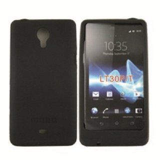 MOBO ESMSONYXPERIATB Silicon Cover   Skin   Retail Packaging   Black Cell Phones & Accessories