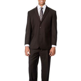 Caravelli Italy Mens Superior 150 Brown 2 button Suit