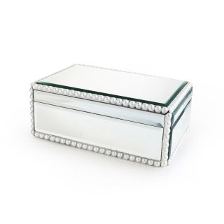 Silver Pearl Jewelry Box