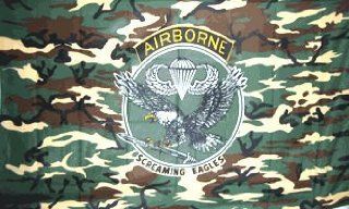 ARMY AIRBORNE SCREAMING EAGLES Official FLAG Sports & Outdoors
