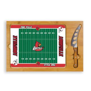 Picnic Time University Of Louisville Cardinals Icon Cheese Tray