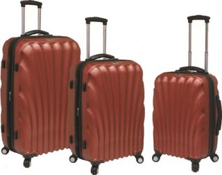Travelers Club Ocean 3 Piece Expandable 4 Wheel Luggage Set