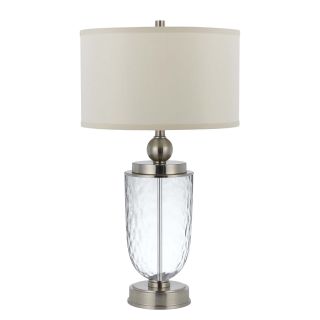 2 light Oblique Glass Table Lamp With Night Light