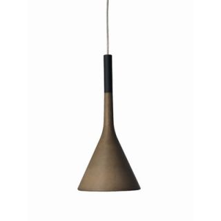 Foscarini Aplomb Suspension Light 195007 10 Finish Brown, Cable Length 200