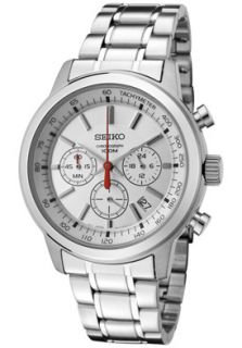 Seiko SSB035  Watches,Mens Classic Chronograph Silver Dial Stainless Steel, Chronograph Seiko Quartz Watches