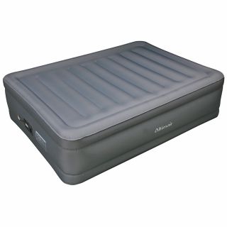 Altimair Altimair Queen size Raised Air Bed Laminated Polyester Nylon Fabric Grey Size Queen
