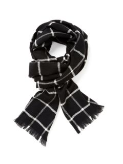 Windowpane Scarf by Hans Kristoff