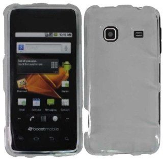 Clear Hard Case Cover for Samsung Galaxy Precedent M828C Cell Phones & Accessories