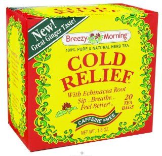 Breezy Morning   Tea Cold Relief   20 BAGS Health & Personal Care