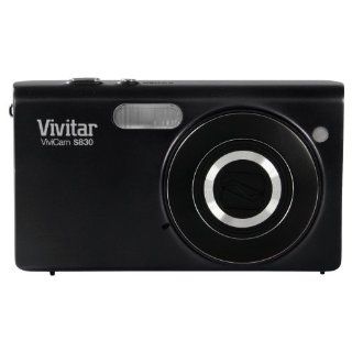 Vivitar S830 Vivicam 16.1 MP Digital Camera with 8x Optical Image Stabilized Zoom 3" Touchscreen HD Video Recording (Black)  Point And Shoot Digital Cameras  Camera & Photo