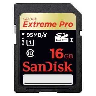 SanDisk Extreme Pro SDHC UHS I card 16GB SDSDXPA 016G J35 Computers & Accessories
