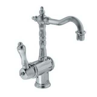 Jado 850/830/144 Victorian Single Lever Bar Faucet, Brushed Nickel   Bar Sink Faucets  