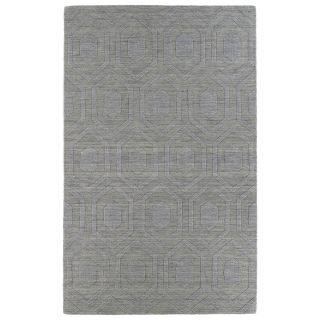 Trends Steel Grey Loft Wool Rug (2 X 3)