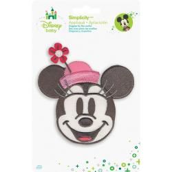 Disney Mickey Mouse Minnie Head Iron on Applique