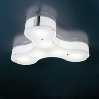Studio Italia Design Tris 39.37 Wall / Ceiling Light TRIS WALL/CEILING AP CR