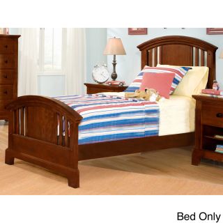 Rockford International Branson Panel Bed With Optional Storage Pedestal Or Trundle Cherry Size Full