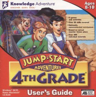 JumpStart Adventures 4th Grade, VERSION 2.0, (Knowledge Adventure) Jewel case  1 CD ROM Software