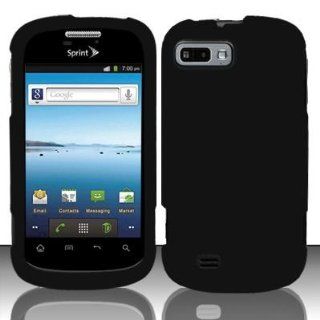 Rubberized Phone Shell for ZTE N850 Fury (Black)   Sprint Cell Phones & Accessories