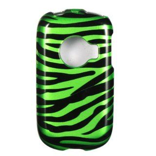 Dream Wireless CAHUM835GRZ Slim and Stylish Design Case for Huawei   Retail Packaging   Green/Black Zebra Cell Phones & Accessories