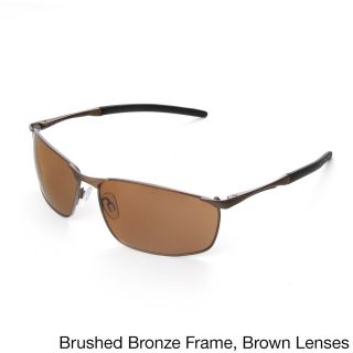 Hot Optix Mens Metal Frame Wrap Sunglasses