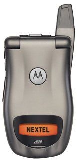Motorola i836 Nextel iDen PTT rugged Gray cell phone Cell Phones & Accessories
