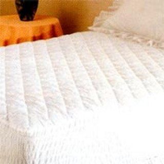 Southern Textiles Prestige White King Size Bed Mattress Pad   Foam Pads
