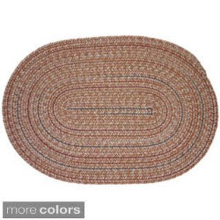 Duval Wool Blend Braided Area Rug (10 Round)