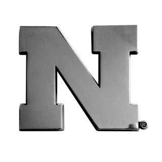 Nebraska Chromed Metal Emblem