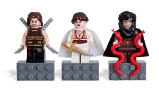 LEGO PRINCE OF PERSIA THE SANDS OF TIME Magnet Set sand Magnet Set Dastan, of Tamina and Hassanssin Leader / Lego Prince of Persia time [Dasutan prince, princess Tamina, thin leader Hassan (Ormes)] 852 942 (japan import) Toys & Games