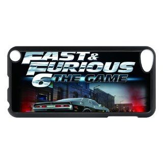 Action Movie Fast&Furious6 Cars the Game Posters Skin Dust Proof Back Cover Case Skin for Apple iPod Touch 5 Cell Phones & Accessories