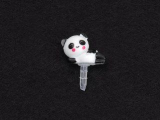 Cases Kingdom 3.5mm Panda Dust Earphone Ear Cap Anti Jack Plug Cover for iPhone 5 iPhone 4 4S 3G HTC Samsung Cell Phones & Accessories