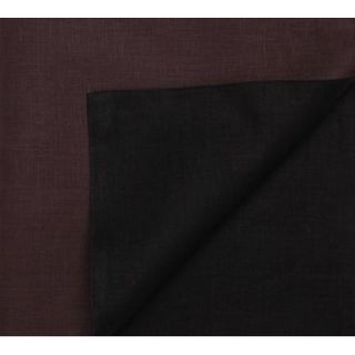 Chilewich Reversible Napkin 0701 Color Chocolate / Black