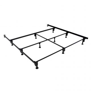 Serta Serta Stabl base Ultimate Bed Frame Cal King With Low Profile Glides Brown Size California King