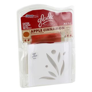 Glade Apple Cinnamon Decor Scents With Electric Warmer   Refill (1 Set)