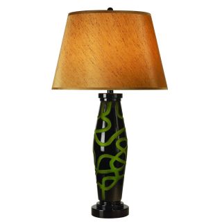Destiny Hunter Green Table Lamp