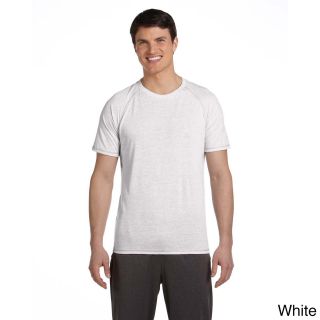 Alo Mens Performance Triblend Short Sleeve T shirt White Size L