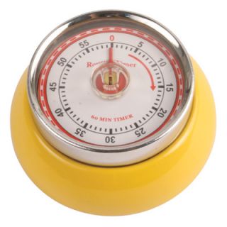 Kikkerland Magnetic Kitchen Timer KT046 Color Yellow
