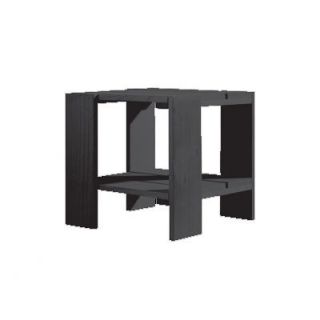 Wilhelmina Collection Crate Side Table RR table Color Black