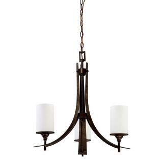 3 light Empire Chandelier