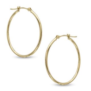 28mm hoop earrings in 14k gold orig $ 100 00 75 00 special price
